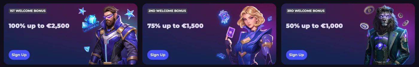 Cryptoleo casino bonus